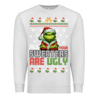 Oatmeal Heather ugly Christmas Premium Sweatshirt - killa-kam
