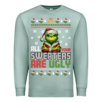 Seafoam ugly Christmas Premium Sweatshirt - killa-kam