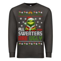 Smoke ugly Christmas Premium Sweatshirt - killa-kam