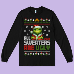ugly Christmas Long Sleeve Tee | Teevron