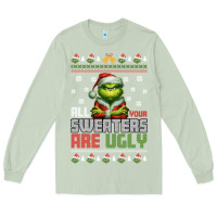 Matcha ugly Christmas Long Sleeve Tee - killa-kam