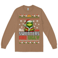 Toasted Coconut ugly Christmas Long Sleeve Tee - killa-kam