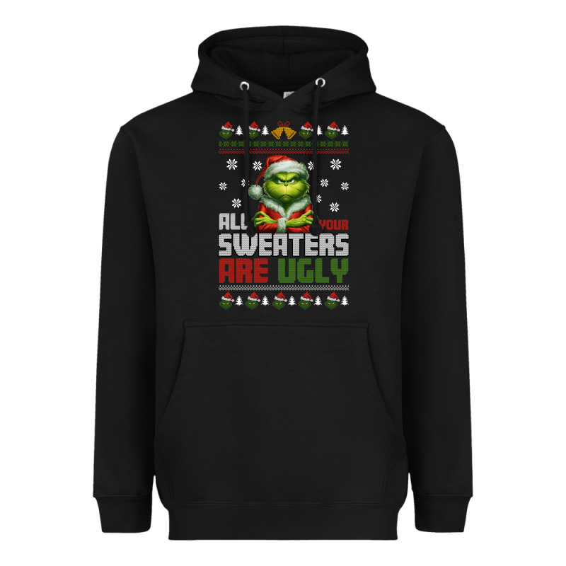 Ugly Christmas Heavyweight Hoodie by killa-kam | Teevron