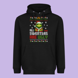 ugly Christmas Heavyweight Hoodie | Teevron