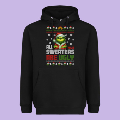 Heavyweight Hoodie ugly Christmas