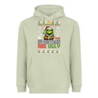 Matcha ugly Christmas Heavyweight Hoodie - killa-kam