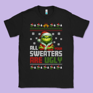 Ugly Christmas Classic Tee Designed By Killa-kam