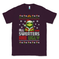 Plum ugly Christmas Classic Tee - killa-kam