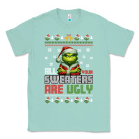 Seafoam ugly Christmas Classic Tee - killa-kam