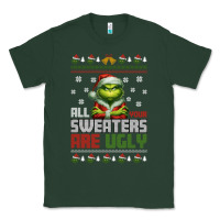 Sports Green ugly Christmas Classic Tee - killa-kam
