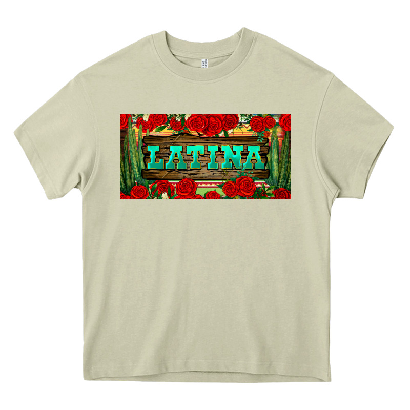 Latina License Plate Heavy Core Tee by BundleAndBundleShop | Teevron