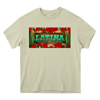 Mossy latina license plate Heavy Core Tee - BundleAndBundleShop