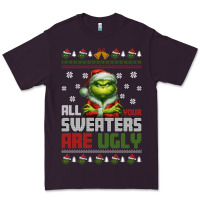 Plum ugly Christmas Premium Tee - killa-kam