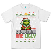 White ugly Christmas Premium Tee - killa-kam
