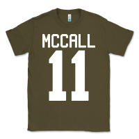 Army Green Mccall 11 T Shirt Tee Tshirt Teenwolf Classic Tee - DesignPulse