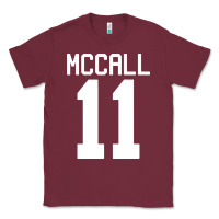 Burgundy Mccall 11 T Shirt Tee Tshirt Teenwolf Classic Tee - DesignPulse