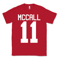 Red Mccall 11 T Shirt Tee Tshirt Teenwolf Classic Tee - DesignPulse