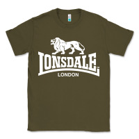 Army Green lonsdale classic logo lion Classic Tee - DesignPulse