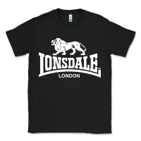 Black lonsdale classic logo lion Classic Tee - DesignPulse