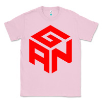 Bubblegum Pink GAN CUBE TIME Classic Tee - DesignPulse