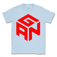 Dusty Blue GAN CUBE TIME Classic Tee - DesignPulse