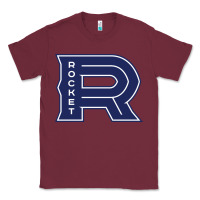 Burgundy laval rocket Classic Tee - DesignPulse