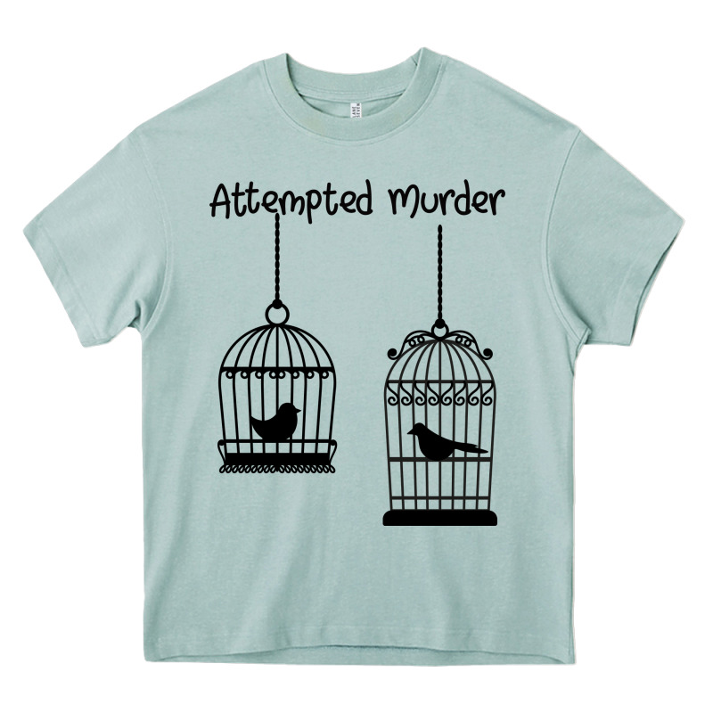 Attempted Murder Heavy Core Tee by Bettercallsaul | Teevron