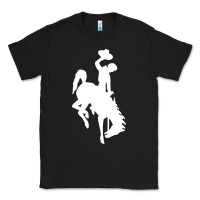 Black wyoming cowboys Classic Tee - DesignPulse