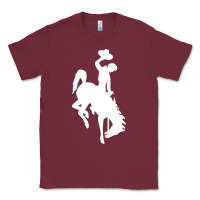 Burgundy wyoming cowboys Classic Tee - DesignPulse