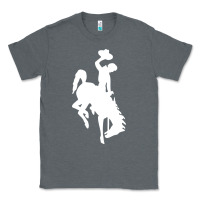 Charcoal Heather wyoming cowboys Classic Tee - DesignPulse