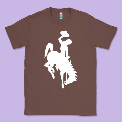 Wyoming Cowboys Classic Tee Designed By Designpulse