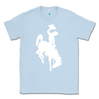 Dusty Blue wyoming cowboys Classic Tee - DesignPulse