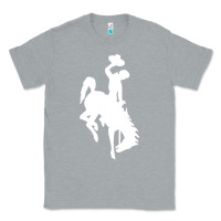 Heather Grey wyoming cowboys Classic Tee - DesignPulse