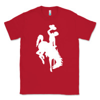 Red wyoming cowboys Classic Tee - DesignPulse
