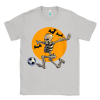 Moon Dust skeleton soccer player funny halloween blood moon Classic Tee - DesignPulse