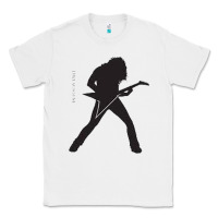 White dave mustaine Classic Tee - DesignPulse