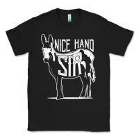 Black Nice Hand Sir Donkey Poker Funny Gambling Design For Fans Classic Tee - DesignPulse
