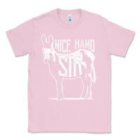 Bubblegum Pink Nice Hand Sir Donkey Poker Funny Gambling Design For Fans Classic Tee - DesignPulse