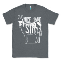 Charcoal Heather Nice Hand Sir Donkey Poker Funny Gambling Design For Fans Classic Tee - DesignPulse