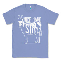 Colony Blue Nice Hand Sir Donkey Poker Funny Gambling Design For Fans Classic Tee - DesignPulse