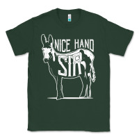 Sports Green Nice Hand Sir Donkey Poker Funny Gambling Design For Fans Classic Tee - DesignPulse