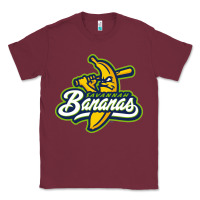Burgundy bananas Classic Tee - DesignPulse