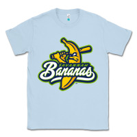 Dusty Blue bananas Classic Tee - DesignPulse