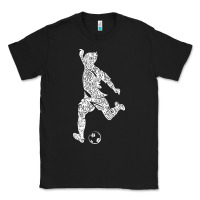 Black soccer player ball Classic Tee - DesignPulse