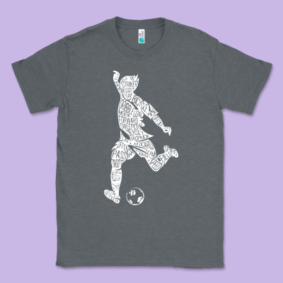 Soccer Player Ball Classic Tee Designed By Designpulse