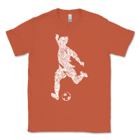 Copper soccer player ball Classic Tee - DesignPulse
