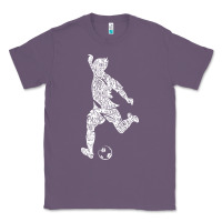 Lavender soccer player ball Classic Tee - DesignPulse