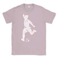 Lilac soccer player ball Classic Tee - DesignPulse