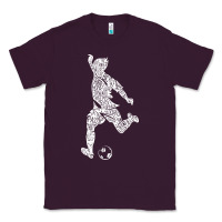 Plum soccer player ball Classic Tee - DesignPulse