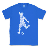 True Royal soccer player ball Classic Tee - DesignPulse